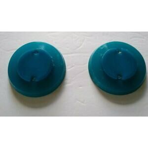 Split Second Pinball Machine Set 2 Original Plastic Pop Bumper Caps 1981